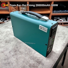 Trạm Sạc Dự Phòng Di Động Tích Hợp Ổ Cắm 220V