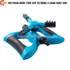 Vòi Phun Nước Tưới Cây Tự Động 3 Cánh (Đế Cánh Bướm)