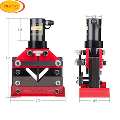 Máy gia công sắt V thủy lực CAC756