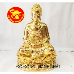 Tượng Đồng Bổn Sư Thích Ca Mâu Ni Mạ Vàng| Địa Chỉ Bán Tượng Phật Uy Tín Tại Hà Nội, Đà Nẵng, HCM