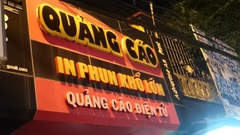 biển quảng cáo chữ nổi