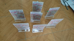 Biển menu bằng mica