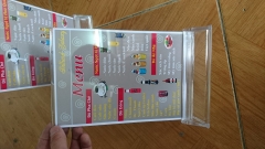 Biển menu bằng mica