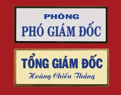 Biển Phòng Ban