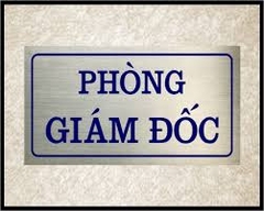 Biển Phòng Ban