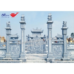 Mẫu Lăng Mộ Đá NBS- LMD 24