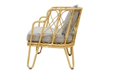 SOFA PE RATTAN WICKER FURNITURE/WICKER CHAIR - CH4257A-1YL