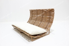 Wicker Pet Bed with Cushion - CH2890A-1BR