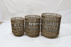 Woven Baskets for Storage, Wicker Storage Basket - CH3917A-3MC