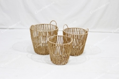 Woven Baskets for Storage, Wicker Storage Basket - CH3931A-3YL