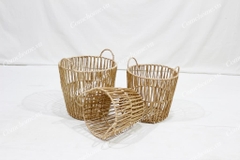 Woven Baskets for Storage, Wicker Storage Basket - CH3931A-3YL