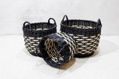 Woven Baskets for Storage, Wicker Storage Basket - CH4115A-3MC