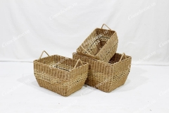 Woven Baskets for Storage, Wicker Storage Basket - CH4902A-3BR