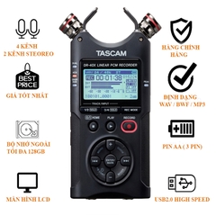 Máy Ghi Âm TASCAM DR-40X Máy Ghi Âm TASCAM DR-40X
