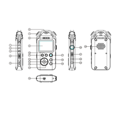 Máy Ghi Âm Philips VTR7800/93 - 16G