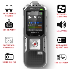 Máy Ghi Âm Philips DVT6000 - 4G Máy Ghi Âm Philips DVT6000 - 4G