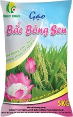 Bao bì gạo Bắc Bông Sen 5Kg