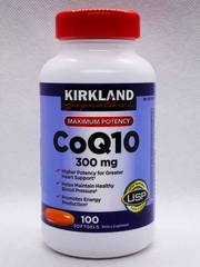 Viên uống Bổ Tim Mạch Kirkland Signature CoQ10 300 mg của Mỹ