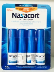 (1 chai)  Xịt mũi giảm viêm xoang, dị ứng Nasacort Allergy 24hr Non-Drip Nasal Spray 16,9ml