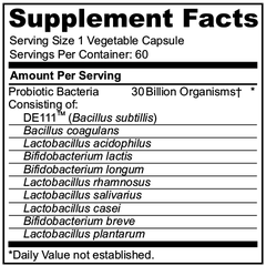 PROBIOTIC - 30 BILLION LIVE CULTURES