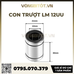 Con Trượt Tròn Ф12 (LM12UU/ LM12LUU)