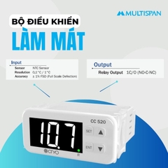 Bộ điều khiển làm mát CC-520 Multispan