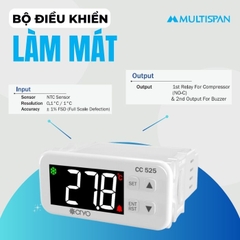 Bộ điều khiển làm mát CC-525 Multispan