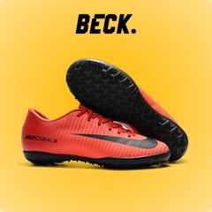 Giày Bóng Đá Nike Mercurial Vic 6 Đỏ Lưỡi Gà Liền TF
