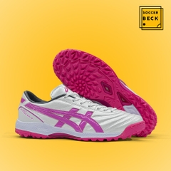 Giày Bóng Đá TQ Asics C3 Trắng Vạch Hồng HQ TF