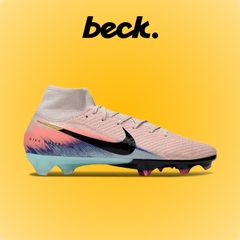 Giày Bóng Đá Nike Mercurial Superfly 10 Elite United Cam Nhạt Xanh Biển Cổ Cao FG