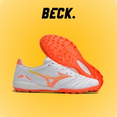 Giày Bóng Đá Mizuno Neo 4 Pro Trắng Vạch Cam TF