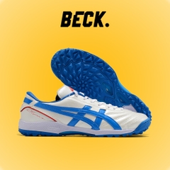 Giày Bóng Đá Asics C3 Trắng Xanh Biển TF