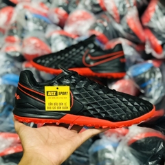Giày Bóng Đá Nike Tiempo Legend 8 Pro Đen Đế Đỏ V2 TF