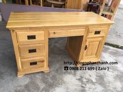 Bàn làm việc gỗ sồi 1m4 Bàn làm việc gỗ sồi 1m4