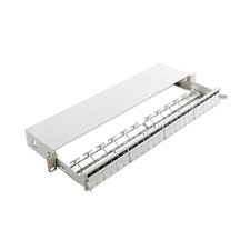 Bản đấu nối cáp đồng Cat5e NEXANS LANmark kiểu trượt, 24 cổng ,rỗng,1HU