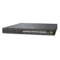 Switch PLANET GS-4210-24T2S, 24-Port 10/100/1000Base-T + 2-Port 100/1000MBPS SFP