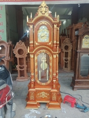 Cây Đồng Hồ Tứ Trụ Dát Vàng Cực Kì Víp Cây Đồng Hồ Tứ Trụ Dát Vàng Cực Kì Víp