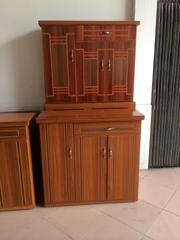 Tủ giày gỗ ép Malaysia 3 cánh Tủ 1m Tủ giày gỗ ép Malaysia 3 cánh Tủ 1m