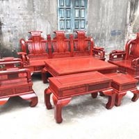 Bộ bàn ghế tần thủy hoàng gỗ hương đỏ nam phi Bộ bàn ghế tần thủy hoàng gỗ hương đỏ nam phi