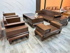 Bộ Bàn Ghế Sofa Đùi Gà Đối Gỗ Sồi Nga