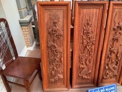 Tranh Tứ Quý Gỗ Hương Đỏ Nam Phi Tranh Tứ Quý Gỗ Hương Đỏ Nam Phi