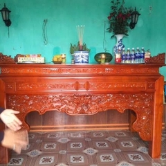 An Gian Thờ mẫu rồng Gỗ Gụ