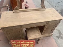 Bàn ghế trang điểm gỗ cẩm vàng Bàn ghế trang điểm gỗ cẩm vàng