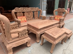 Bộ bàn ghế minh quốc voi ma mút gỗ hương đá siêu víp Bộ bàn ghế minh quốc voi ma mút gỗ hương đá siêu víp