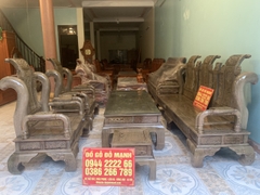 Bộ bàn ghế tần thủy hoàng gỗ mun đuôi công Bộ bàn ghế tần thủy hoàng gỗ mun đuôi công