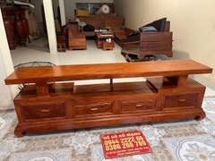 Kệ tivi kiểu sofa gỗ hương đá Kệ tivi kiểu sofa gỗ hương đá
