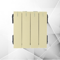 Hạt công tắc bốn 1 chiều EL-104