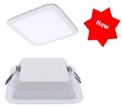 Đèn âm trần vuông  Essential SmartBright LED Downlight DN027B Đèn âm trần vuông  Essential SmartBright LED Downlight DN027B