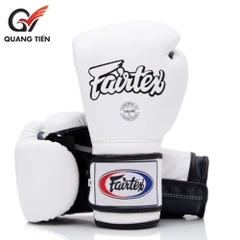 Găng Tay Boxing Fairtex BGV9 Mexican Style - HEAVY HITTER - Trắng Đen