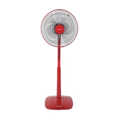 Quạt cây  đứng Panasonic, màu đỏ, có điều khiển F-409KMR